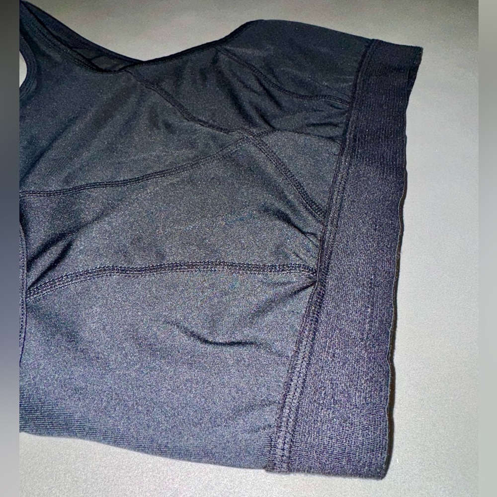 Zella Women’s Black Mesh Sports Bra - Size M - Picture 7 of 7